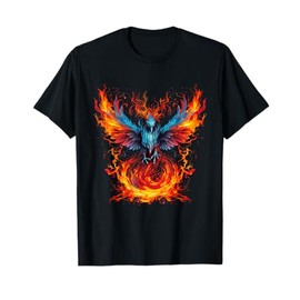Phoenix Rising Fire Phoenix Bird Mythical Bird Rejuvenation T-Shirt
