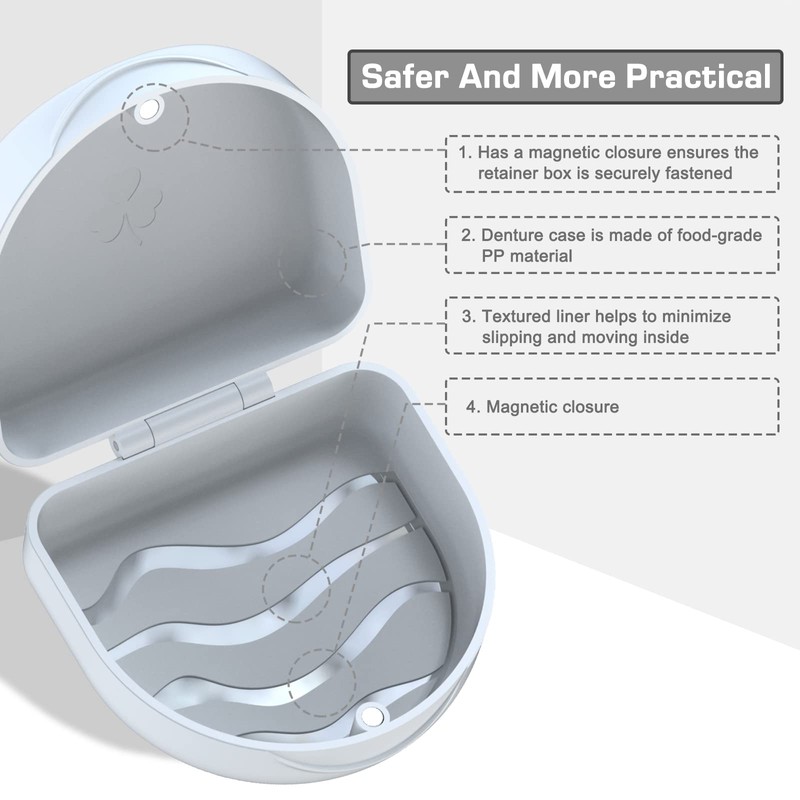 Dental Braces Box, Denture Container, Dental Splint Box, Prosthesis Box,