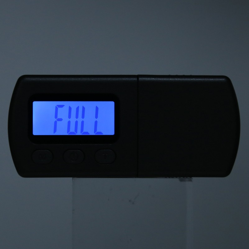 Compact Digital Turntable Stylus Force Scale Gauge with Calibration Weight