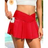 Tempt Me Women Swim Skirt - High Waisted Bathing Suit