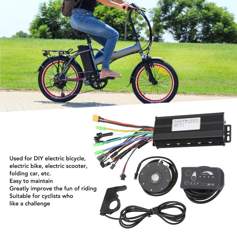 Bicycle Brushless Motor Controller Kit Sine Wave Lithium Power Assisted
