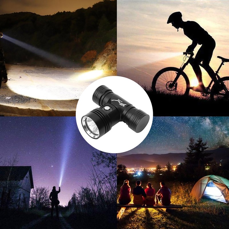 Waterproof LED Diving Headlamp Underwater High Brightness Head Light for