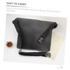Healvian Hairdressing Waist Bag Organizer for Stylists Pu Tool Holder
