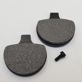 Front Kevlar/Metallic Brake Pads for 1984-1999 Harley Electra Glide, Road King, Road Glide, Softail, Dyna, FXR & Sportster – SOLD AS A PAIR - Non-Asbestos - Replaces HD# 44063-83
