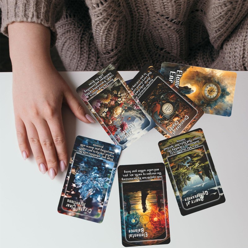 Elemental Energies Oracle Tarot Cards, Oracle Cards and Tarot Cards