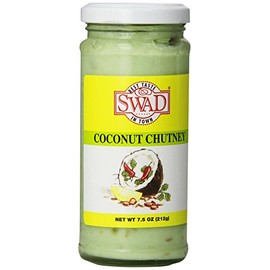 Swad Coconut Chutney, NET WT 7.5 OZ(212g)