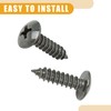 Partuto 20 Set 4.2x16Mm Universal U Clip Screw Assortment -