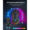 Gigastone 3 Pack Gaming Mouse Up to 16,000 DPI Adjustable,