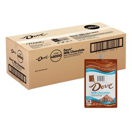 Dove A117 Dove Hot Chocolate, Single Servings, 72/CT, Chocolate