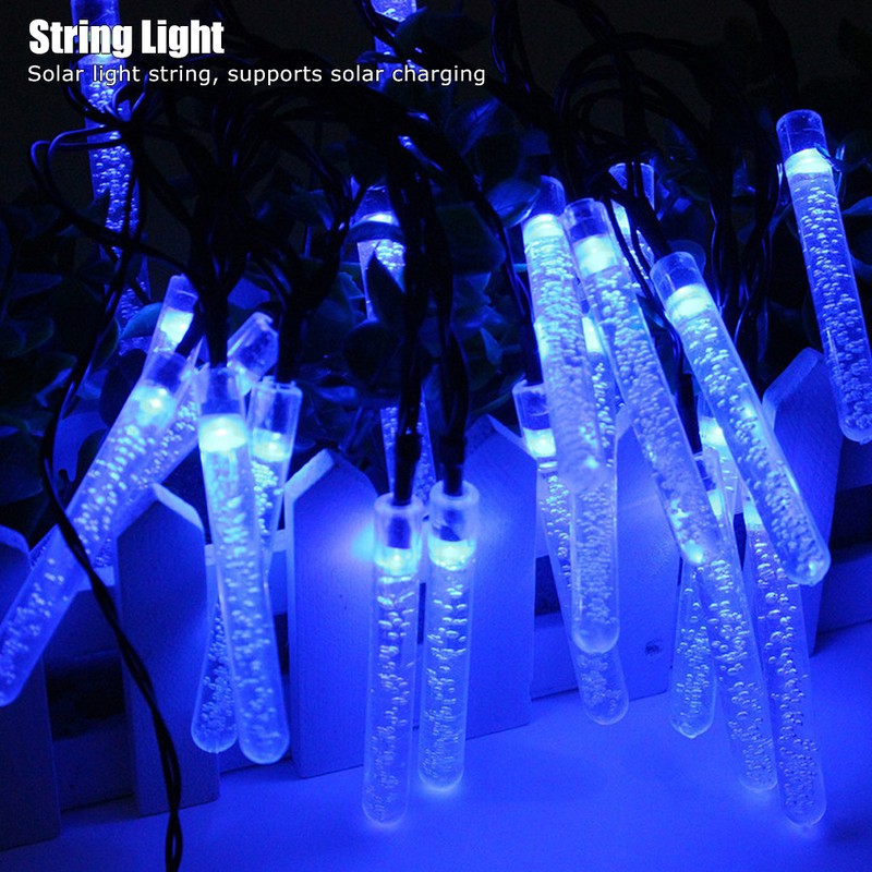 Solar Power Christmas String Lights Kit for Home Garden Wedding