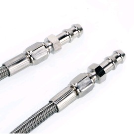 Kinugawa Turbo Oil Water Kit Braided Hose Compatible with SUBARU EJ25 08~ WRX Forester VF40 VF52