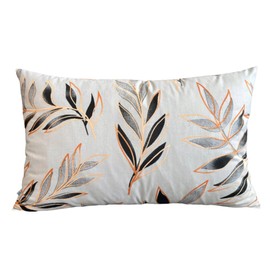 HOUSE ART LIFE Cushion cover 40 x 60 cm - 100% cotton, soft and breathable, with zip, ideal for sleeping, for bed and bedroom, easy care, without filling, many colourful patterns