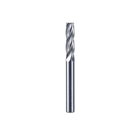 Square End Mill JESTUOUS Carbide 4 Spiral Flute Drill Bits 1/4" Shank Dia.1 Cut Length for Milling Metal,1 Piece