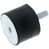 Stud Mount (M/F) 40x40mm M8x20 60 ShA, Pack of 2, MFR: 1264321