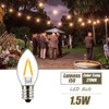 Tsunetani C7 Edison 1.5W Equivalent to 15 Watt Incandescent LED