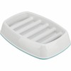 Trixie Slow Feeding Feeder, Plastic, Grey, 250ml/21x14cm, Automatic, Portion Control,