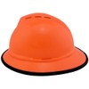 Vented Full Brim Hard Hats with Ratchet Suspensions and Safety