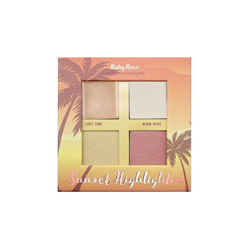 Iluminador en Crema y en Polvo Sunset Highlighter