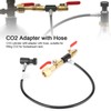 CO2 Cylinder Refill Adapter with Hose for Sodastream Filling G1/2