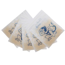 ANNWAH 500 pcs Rubber Bands for Braces,elastics for braces Monkey 4.5 Ounces,Heavy Rubber Traction Bands 3/8" (100 Pieces/Pack)