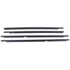 Saitedudu 4Pcs Weatherstrip Door Window Moulding Trim Seal Belts Compatible