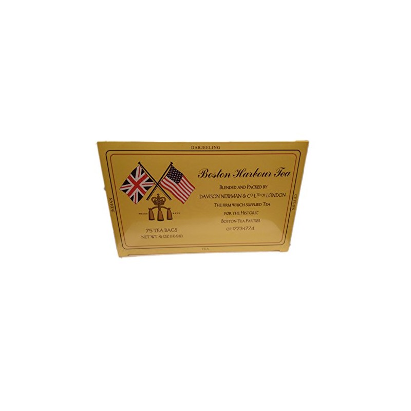 Boston Harbour English Black Tea in Individual Serving Bags (75
