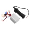 Brush Motor Speed Controller Throttle Grip Adjustable Motor Speed Box