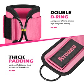Ankle Resistance Bands, Workout Equipment for Women, Ankle Resistance Bands with Cuffs, Leg and Glute Exercise Equipment, Enhance Your Strength and Sculpt Your Lower Body