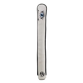 19th Hole Custom Shop Eye and Arrow Golf Alignment Stick Cover, White