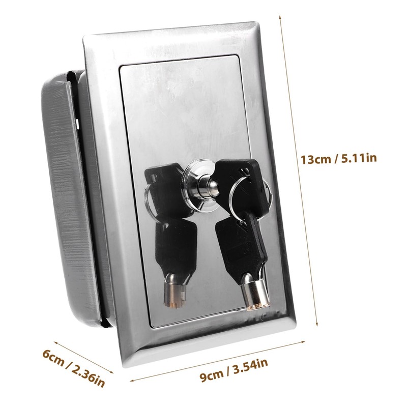 HOMSFOU Box Rolling Shutter Door Switch Box Push Button Control