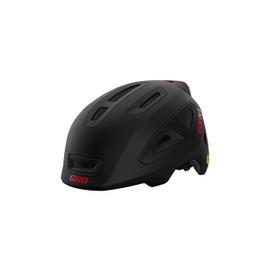 Giro Scamp MIPS II Youth Recreational Cycling Helmet - Matte Black/Red, X-Small (45-49 cm)