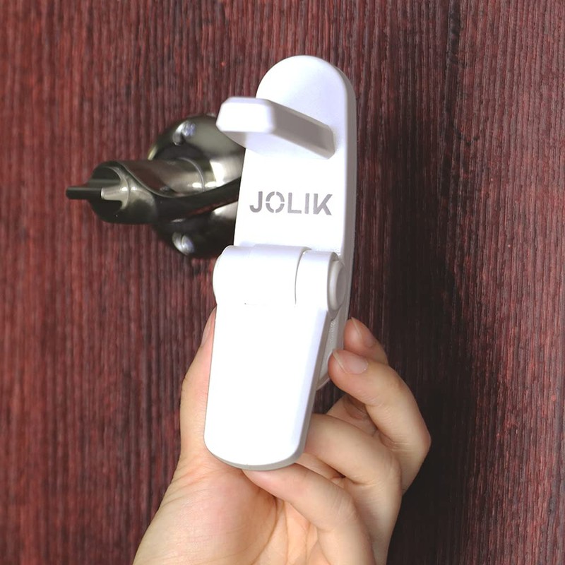 Jolik Improved Childproof Door Lever Lock(4 Pack) - Child Door