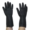 Marigold Unisex Rubber Gloves, Black, M Pack of 6 UK