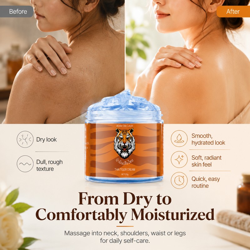 Thai Tiger Massage Cream for Body Care – Moisturizing Comfort