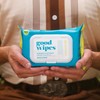 Goodwipes Flushable Butt Wipes - Vitamin E & Aloe -
