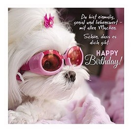 Depesche 5326.009 Greetings Card with 3D Motif Birthday Multi-Coloured