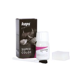 Kaps Dye Paint For Leather Shoes And Bags With Sponge And Brush, 107 - Yellow, 25ml - 0.85 fl. Oz.