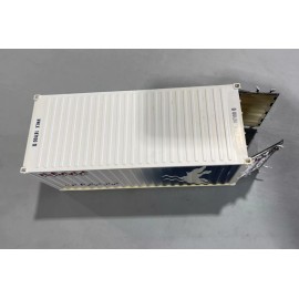 Unbranded 20 FOOT SHIPPING CONTAINER HELLMANN TO SCALE. SIZE  12” LONG