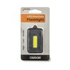CARSON KL-10GY COB LED Keychain Flashlight with Stainless Steel Keyring,