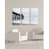 Renditions Gallery Belmar Pier I' Gallery Wrapped Canvas 3 Panel