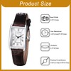 Women's Wristwatch, Waterproof, Rainproof, Square Dial, Quartz, Small Dial, Thin