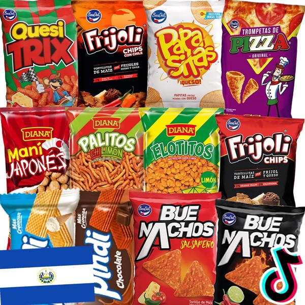 Charloo International Snack Box + FREE Surprise! - El Salvador