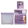5 Make-Up-Pinsel Und 1 Mini-Aufbewahrungstasche, Make-Up-Pinsel-Set Mit Spiegel, Beauty-Tools, Tragbare