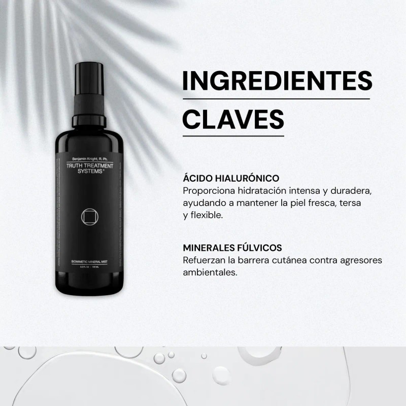Truth Treatments Biomimetic Mineral Mist 100ml Hidratante