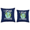 Great Earth World Globe Earth Day Environmental Protection Green Throw