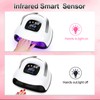 LKE 220W UV LED Nail Lamp, Professional Gel Dryer with