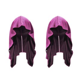 Cooling Hood Towel, Set of 2, Cooling Towel, Sports Towel, Quick Drying, Hoodie with Hat, Cool Towel, Neck Seaside, Summer, Travel, Cooling Goods, Heat Stroke Prevention