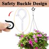 Wopanxye 20pack White Screw-in Hooks Wall Ceiling for Outdoor String