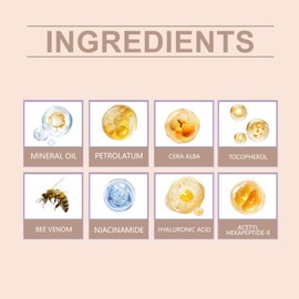 Bienengift Firming Serum Stick, Anti-Falten Gesicht Firming Stick, Bienengift Anti-Aging Gesichtscreme,Anti-Falten Gesicht Firming Serum, Bienengift Anti-Aging Gesichtscreme, Hautnährend & Reparierend