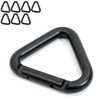 Kobe Radiant Triangular Carabiners, 8 Pieces, Strength Approx. 154.3 lbs